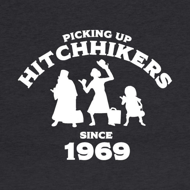 Hitchhikers Since 1969 (DL Version) - White by WearInTheWorld